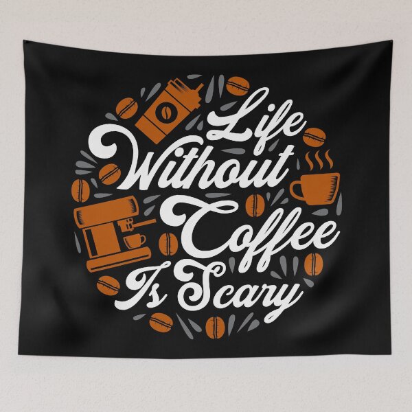 Item preview, Life without Coffee panic designed and sold by hatimelhag.