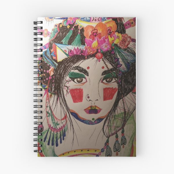 Item preview, Psychedelic geisha  designed and sold by The Fetish Tarot.
