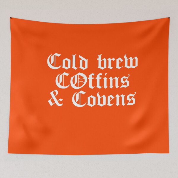 Item preview, Cold Brew, Coffins & Covens, Halloween, Fall,Halloween, Goth, Creep Halloween, Scary, Scary Halloween, Halloween Gift, Spooky designed and sold by Eteees.