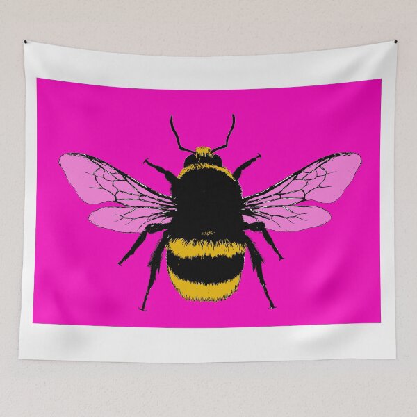 Item preview, Bee Mine - Pink designed and sold by Gary Hogben.