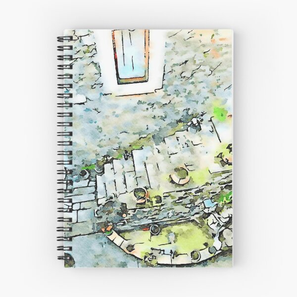 Item preview, Windows, stairs and fountain oh the courtyard designed and sold by Giuseppe Cocco.