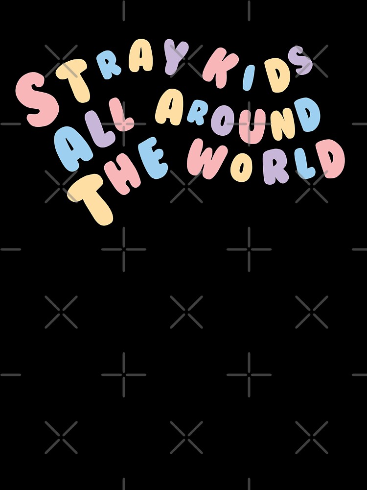 STRAY KIDS - Stay Quote Text PASTEL RAINBOW Sticker for Sale by SugarSaint