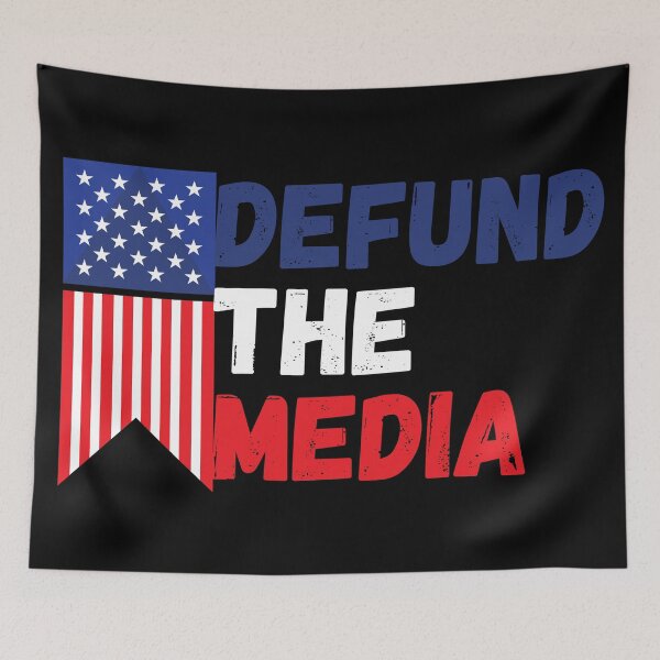 Item preview, defund the media movement designed and sold by Zaibo.