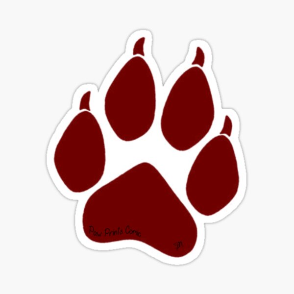 Wolf Paw Stickers Redbubble