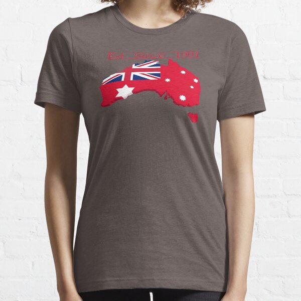 Mainland Australia Red Ensign Essential T-Shirt