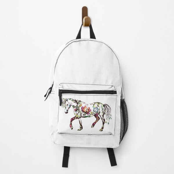 Item preview, Multicolored floral horse, Horse Silhouette, horse designed and sold by Bashar-Design.
