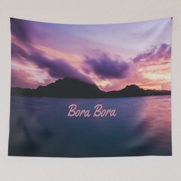 Item preview, Bora Bora Suset Island Beach designed and sold by mwagie.