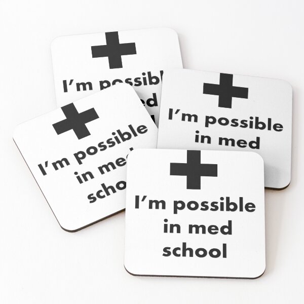 Item preview, I'M POSSIBLE IN MED SCHOOL CLASSIC T CHIRTS designed and sold by Dahani-mo.