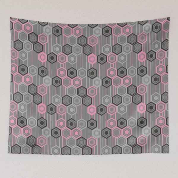 Item preview, Abstract texture of hexagons designed and sold by Nata-V.
