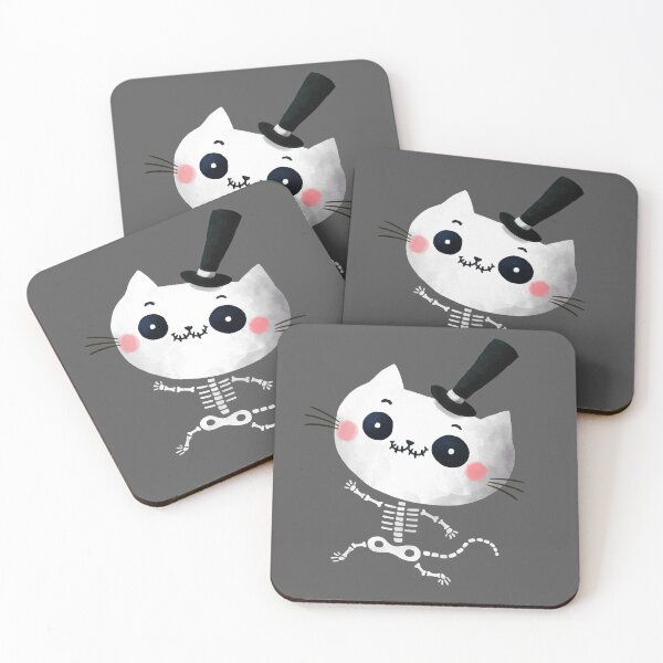 Item preview, Skeleton Halloween Cat designed and sold by MugsMe.