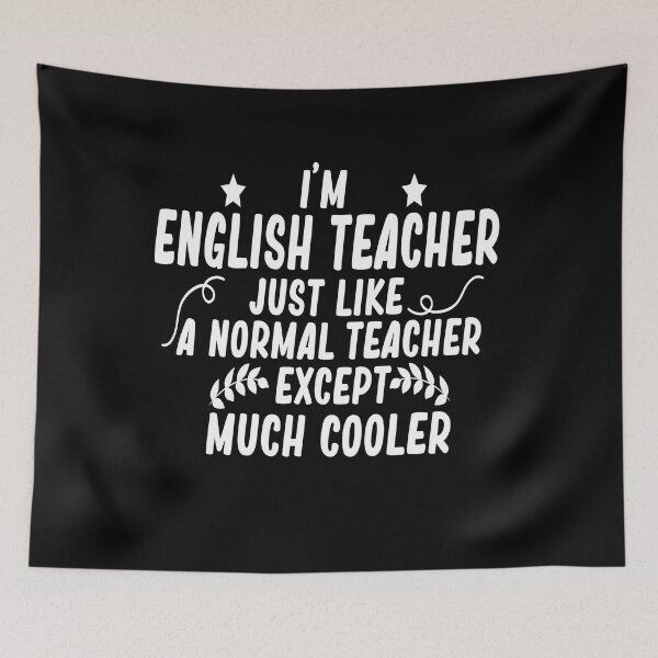 Artikelvorschau, Ich bin Englischlehrer wie ein normaler Lehrer, nur viel cooler entworfen und verkauft von alaechamlal.
