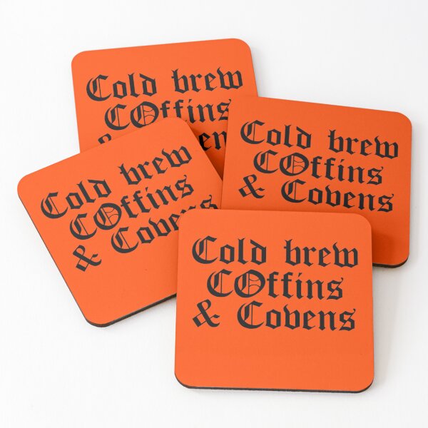 Item preview, Cold Brew, Coffins & Covens, Halloween, Fall,Halloween, Goth, Creep Halloween, Scary, Scary Halloween, Halloween Gift, Spooky designed and sold by Eteees.