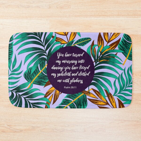 Item preview, You have turned my mourning into dancing, Psalm 30:11, Bible Verse designed and sold by StudioCitrine.