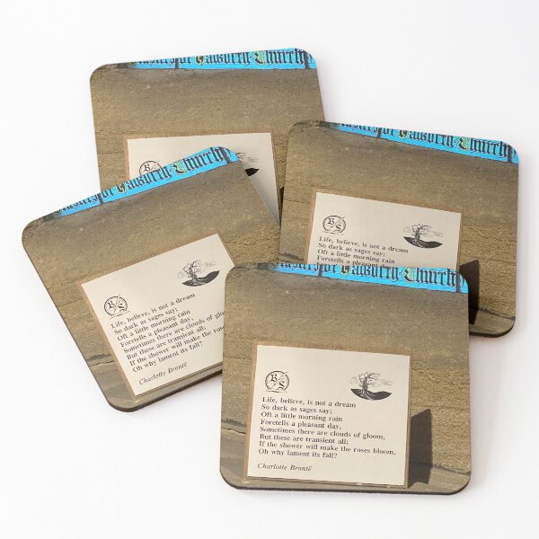 Item preview, Poem of Charlotte Brontë at the church in Hawoth designed and sold by Pelikancrazy.