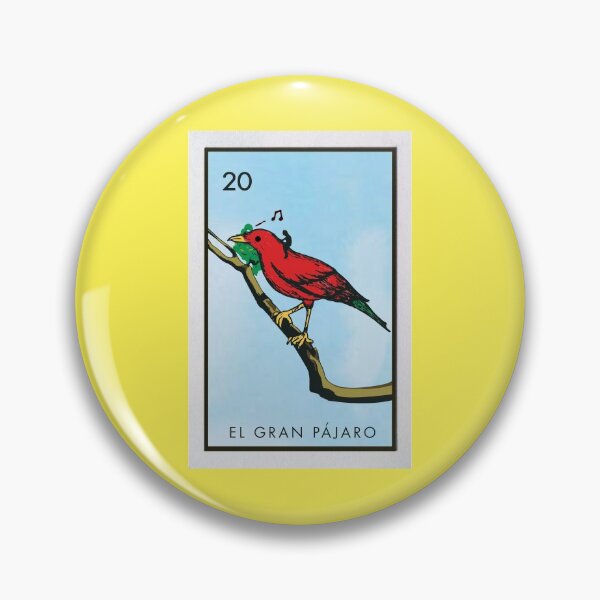 Item preview, Tarjeta Loteria El Pajaro, Pájaro Rojo en Rama designed and sold by robalonso.