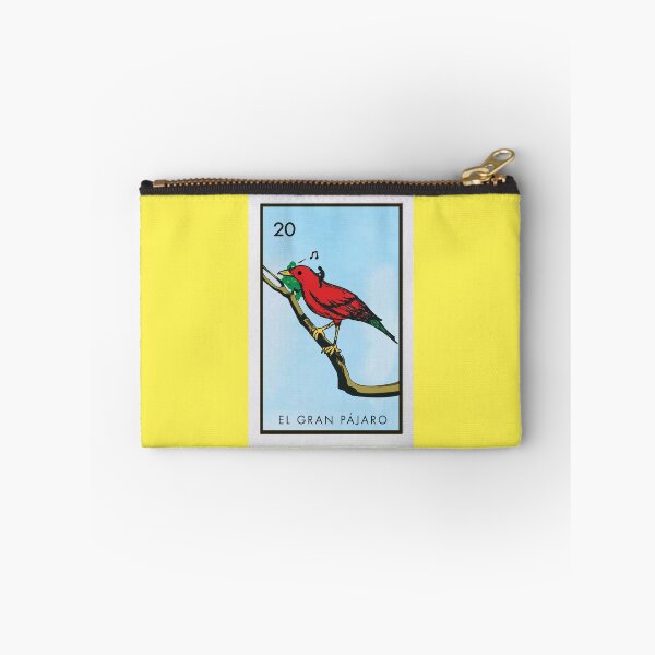 Item preview, El Pajaro Loteria Card, Red Bird on Branch designed and sold by robalonso.