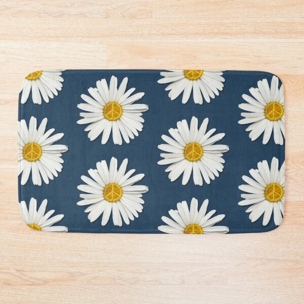 Item preview, Daisy Flower of Inner Peace - Symbol Sign - MOD Real - Navy Blue  designed and sold by 26-Characters.