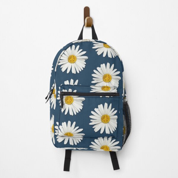 Item preview, Daisy Flower of Inner Peace - Symbol Sign - MOD Real - Navy Blue designed and sold by 26-Characters.