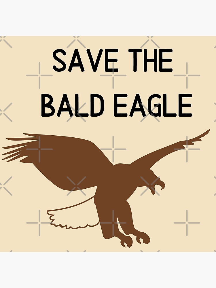 Save the Bald eagle - USA Art Print for Sale by Cbelan