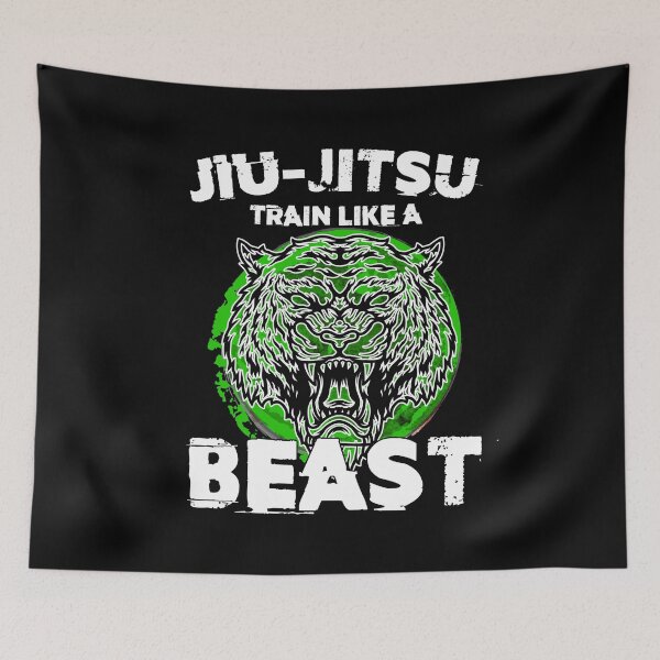Item preview, Gift idea Jiu Jitsu Train like a beast designed and sold by Nessshirts.