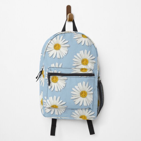 Item preview, Daisy Flower of Inner Peace - Symbol Sign - MOD Real - Pale Denim Blue designed and sold by 26-Characters.