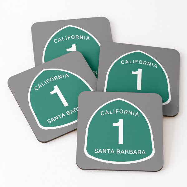 Item preview, Highway 1 Sign: Santa Barbara, California designed and sold by milesmoriarty.