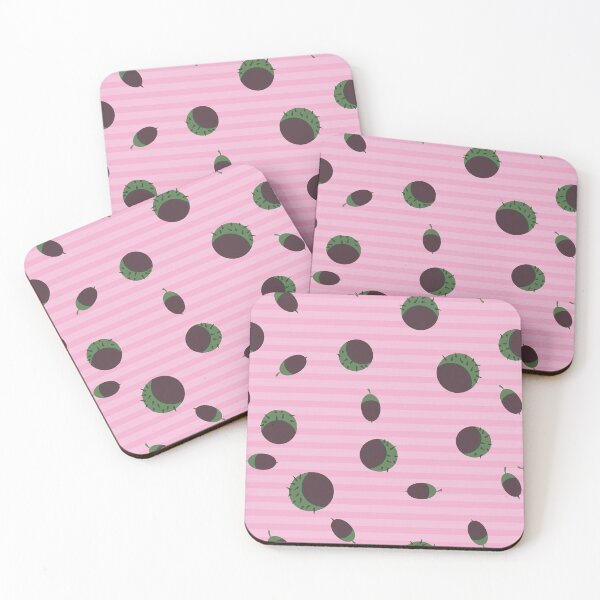 Item preview, horse chestnuts and acorns pattern designed and sold by rysunki-malunki.