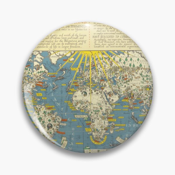 Digital Colorful World Map Printable Download. Weltkarte. Colorful