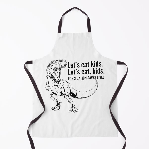 Item preview, Let's eat kids. Let's eat,kids punctuation saves lives, halloween 2020, halloween horror nights designed and sold by T-DESIGNEDZ.