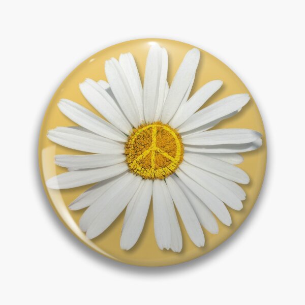 Item preview, Daisy Flower of Inner Peace - Symbol Sign - MOD Real - Golden Yellow designed and sold by 26-Characters.