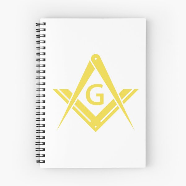 Item preview, Freemason Gold Square & Compass White Background Masonic designed and sold by MasterMasonMade.