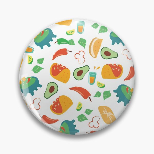 Item preview, Avocado, Taco, Chile Pattern designed and sold by bcmpod.