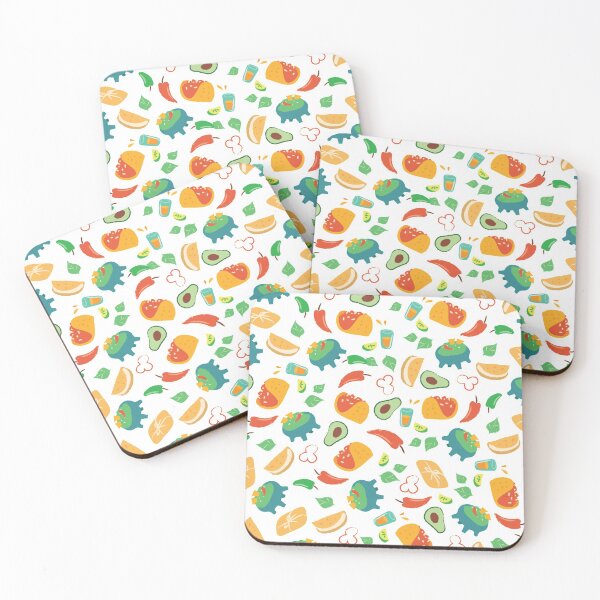 Item preview, Avocado, Taco, Chile Pattern designed and sold by bcmpod.