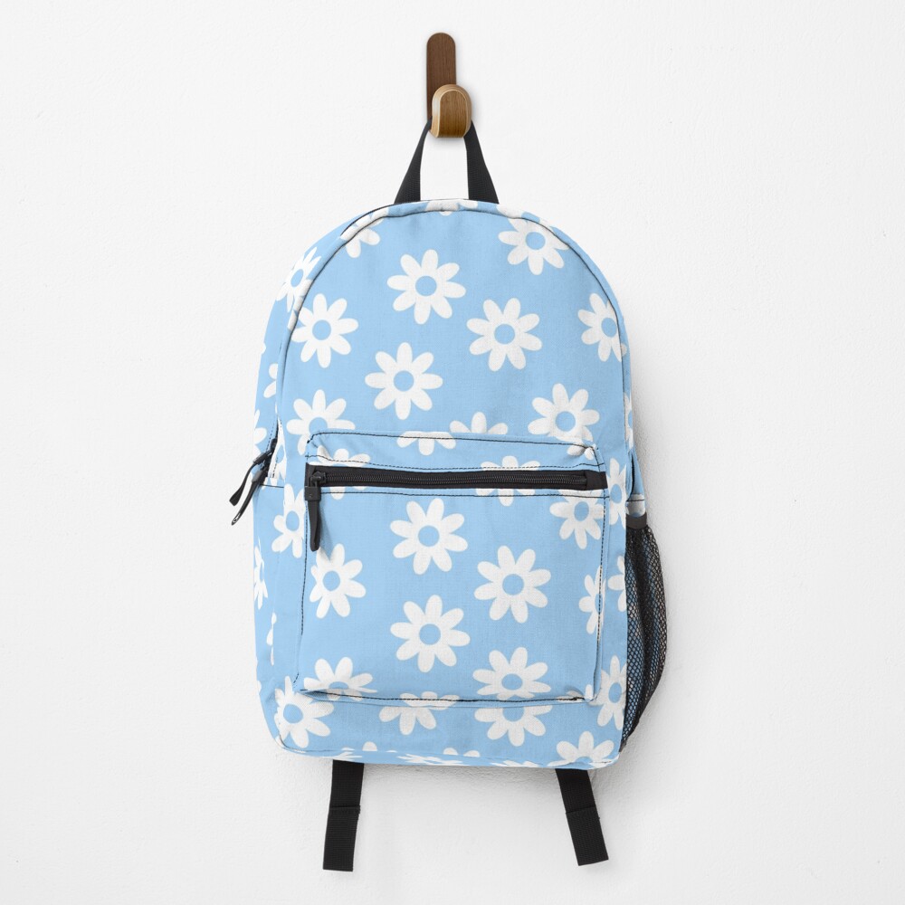 Blue flower clearance backpack