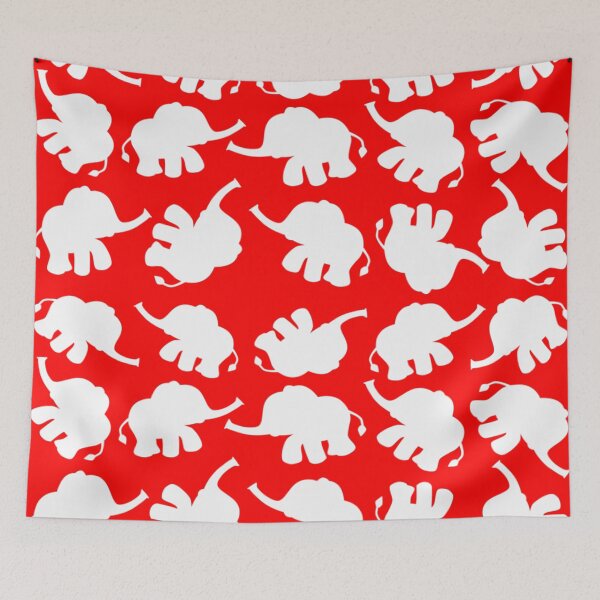 Item preview, Cute Elephant Pattern designed and sold by radiogalaxy.