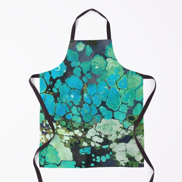 Item preview, Blue Turquoise Natural Stone Print designed and sold by AndreaHelmArt.