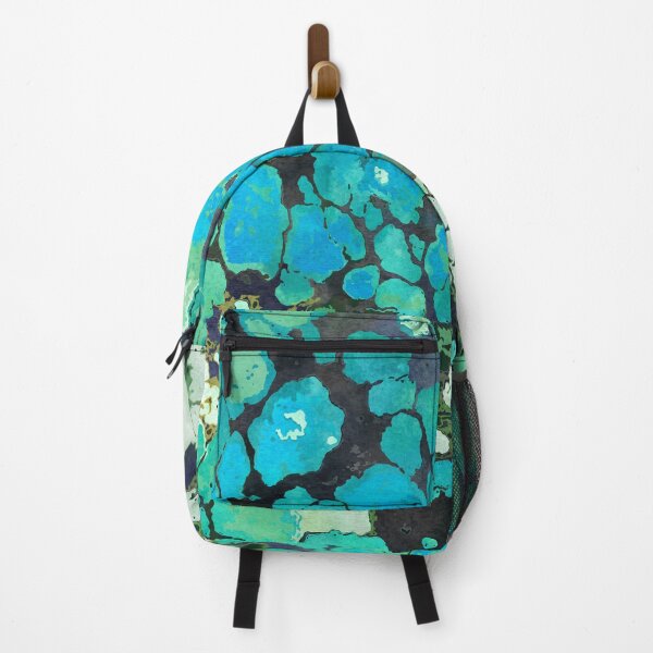 Item preview, Blue Turquoise Natural Stone Print designed and sold by AndreaHelmArt.