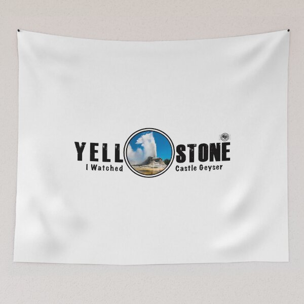 Item preview, I Watched Castle Geyser, Yellowstone National Park - geyser designed and sold by SmyrnaBuffalo.