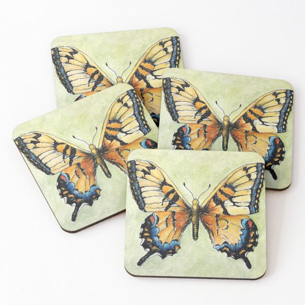 Item preview, Yellow swallowtail butterfly designed and sold by AutumnStock.