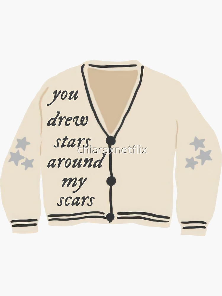 taylor swift cardigan | Sticker