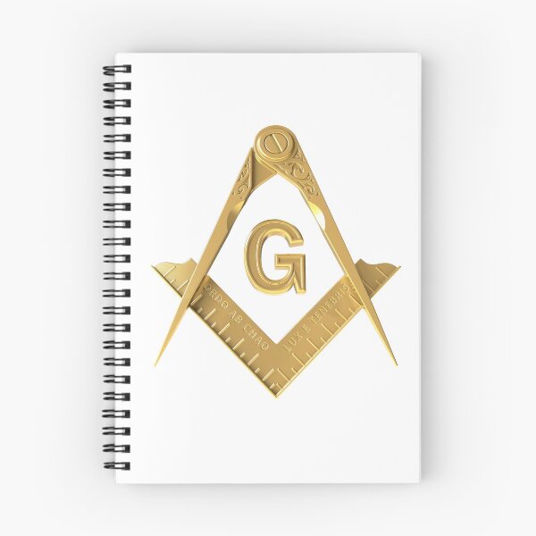 Item preview, Freemason Gold Square & Compass White Background Masonic designed and sold by MasterMasonMade.