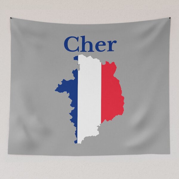 Item preview,  Cher Map, France, French Department designed and sold by marosharaf.
