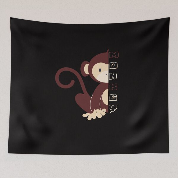 Item preview, Monkey cute comic cartoon designed and sold by Imutobi.