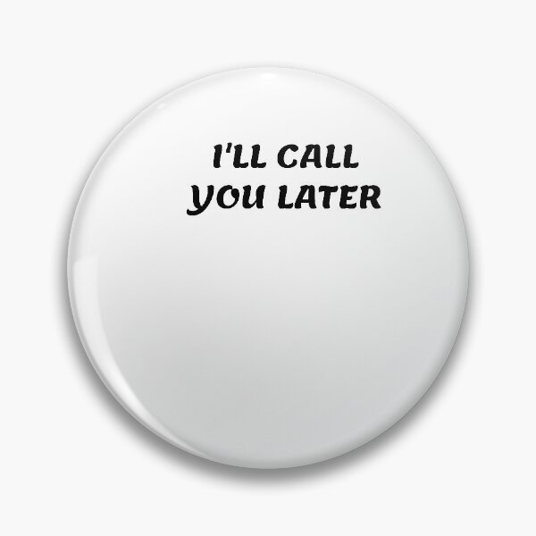 Item preview, White lie party - I'll call you later designed and sold by amrmab.