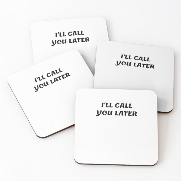 Item preview, White lie party - I'll call you later designed and sold by amrmab.