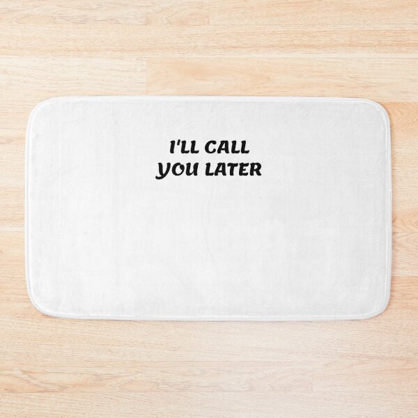 Item preview, White lie party - I'll call you later designed and sold by amrmab.