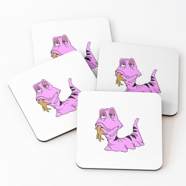 Item preview, Pink Mutant Alien Monster - Halloween Stickers - Cute / Pets / Creepy designed and sold by laptop-sticker.