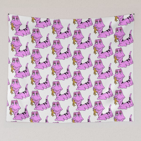 Item preview, Pink Mutant Alien Monster - Halloween Stickers - Cute / Pets / Creepy designed and sold by laptop-sticker.
