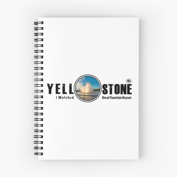 Item preview, I Watched Great Fountain Geyser, Yellowstone National Park - geyser designed and sold by SmyrnaBuffalo.