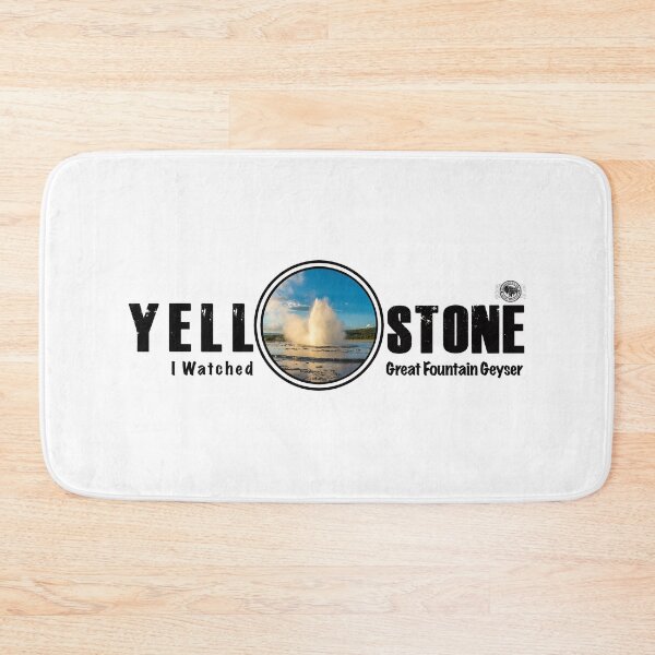 Item preview, I Watched Great Fountain Geyser, Yellowstone National Park - geyser designed and sold by SmyrnaBuffalo.